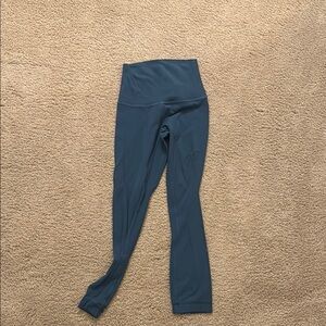 Blue High-Waisted Leggings align